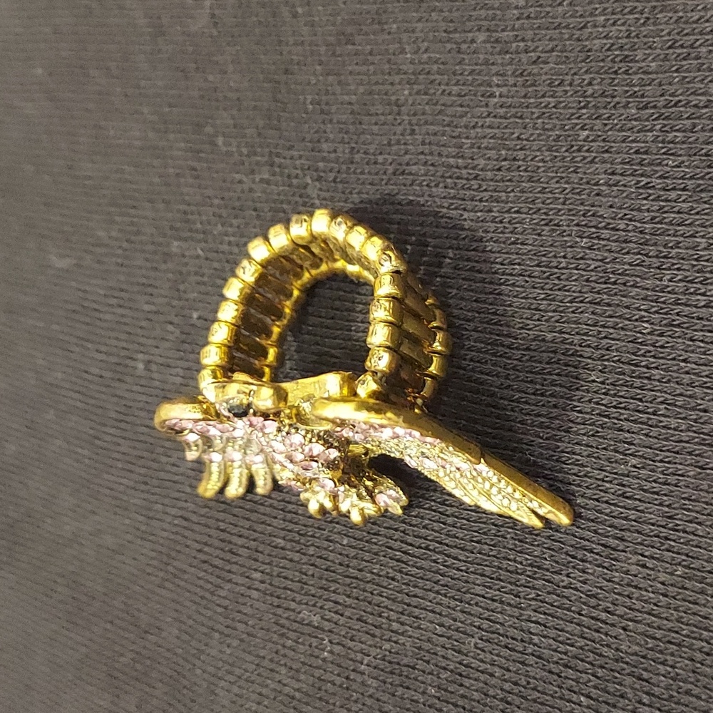 NEW Betsey Johnson EAGLE RING - Picture 5 of 7